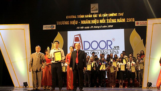 Thương hiệu vàng Adoor ngành cửa
