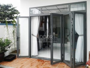 mẫu cửa nhôm 4 cánh 2020