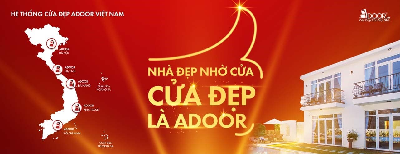 Adoor hệ thống cửa đẹp