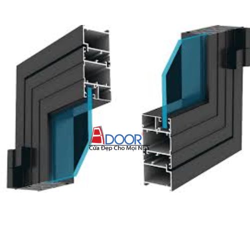 Mặt cắt nhôm xingfa hệ 55