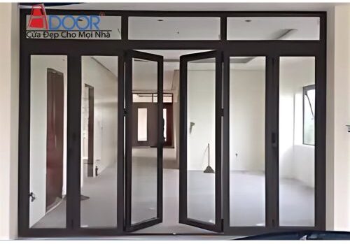 cửa 6 cánh xếp trượt Xingfa nhập khẩu Quảng Đông