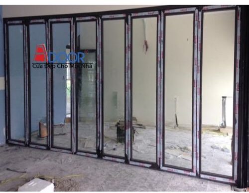 cửa 8 cánh xếp trượt Xingfa nhập khẩu Quảng Đông