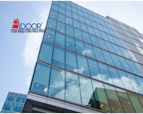 Vách kính giấu đố nhôm xingfa nhập khẩu Quảng Đông