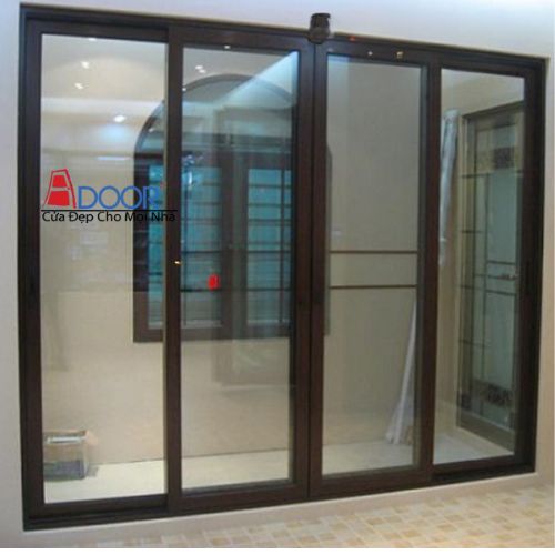 cửa đi 4 cánh mở lùa