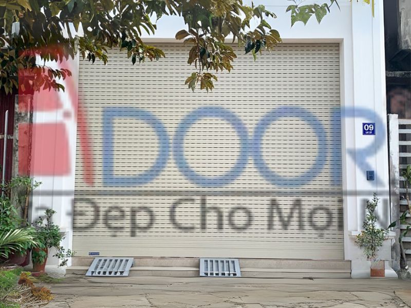 Mẫu 2 Cửa cuốn khe thoáng tại Adoor