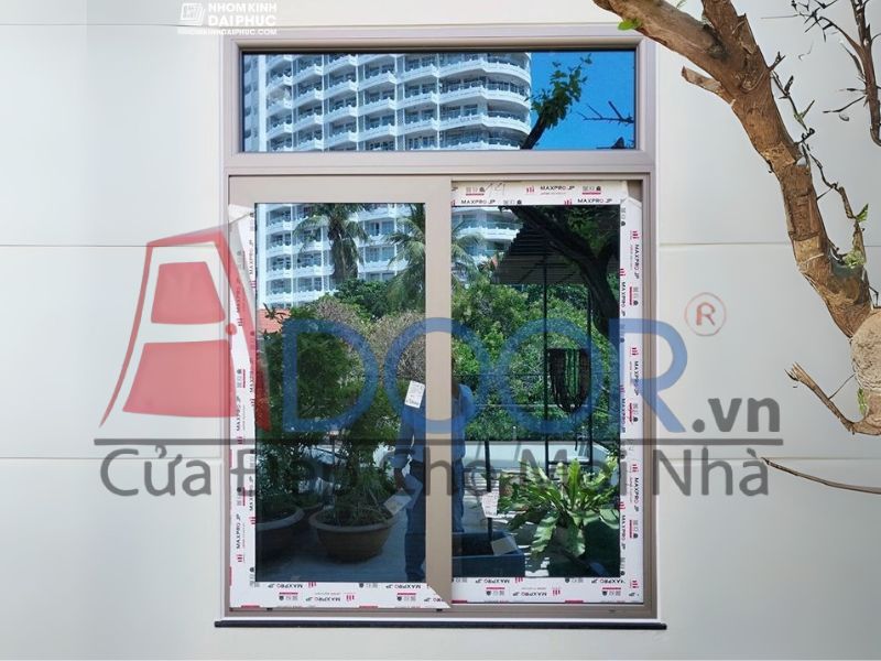 Mẫu Cửa sổ lùa nhôm maxpro