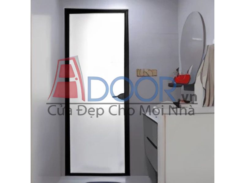 Mẫu cửa nhôm Slim mở quay Adoor