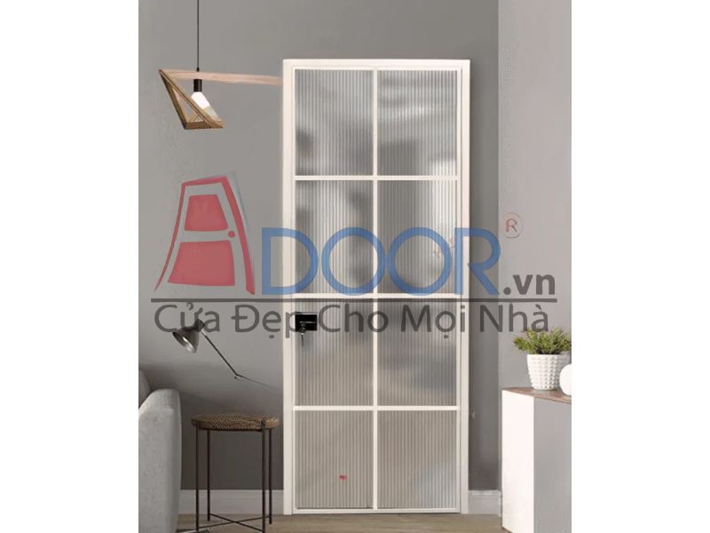Mẫu cửa nhôm Slim mở quay Adoor