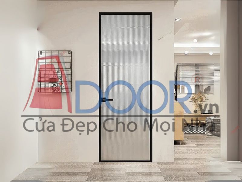Mẫu cửa nhôm Slim mở quay Adoor