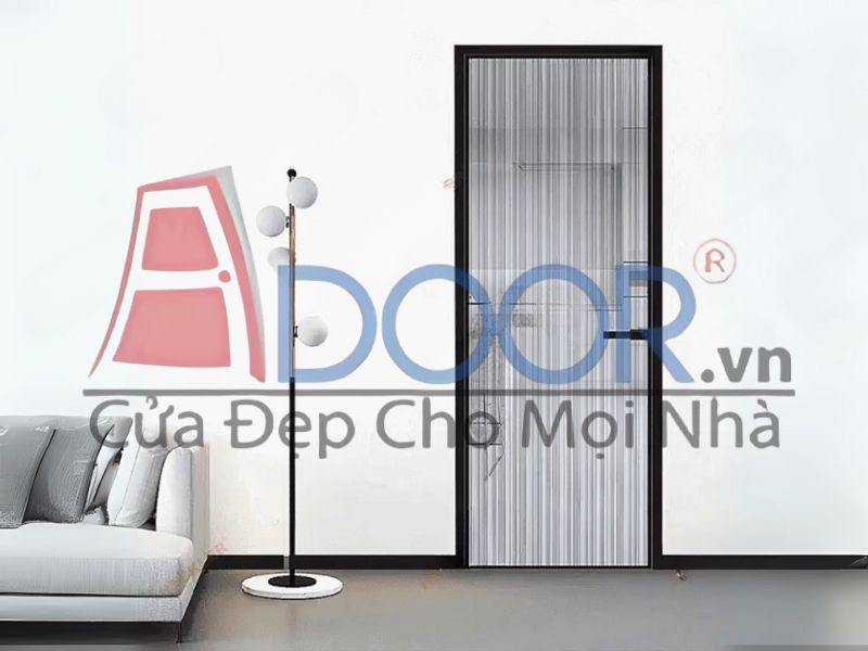 Mẫu cửa nhôm Slim mở quay Adoor