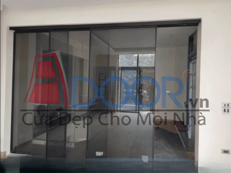 Mẫu cửa nhôm Slim trượt lùa Adoor 