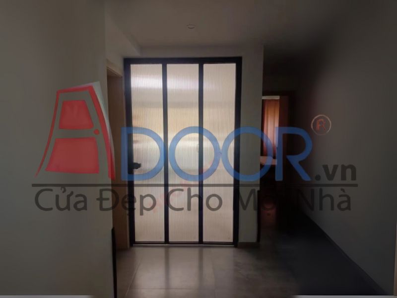 Mẫu cửa nhôm Slim xếp trượt Adoor 