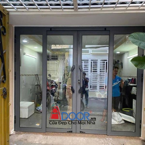 Cửa nhôm kính trượt quay Xingfa thiết kế sang trọng