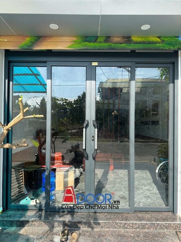 Cửa nhôm kính trượt quay Adoor Zhongkai