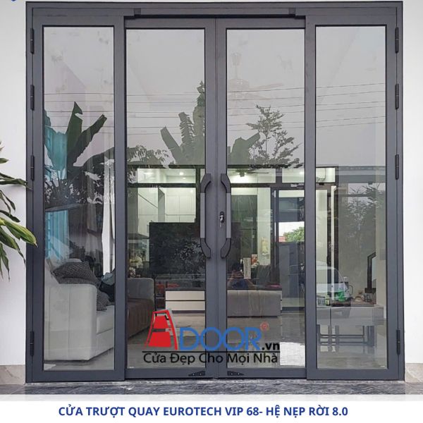Cửa ra vào trượt quay Adoor mang lại sự sang trọng và tiện nghi