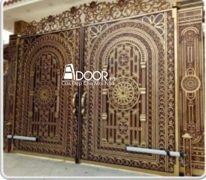 Mẫu cổng tự động cánh tay đòn Adoor