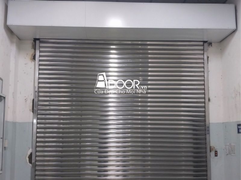 Mẫu cửa cuốn Đài Loan inox 304