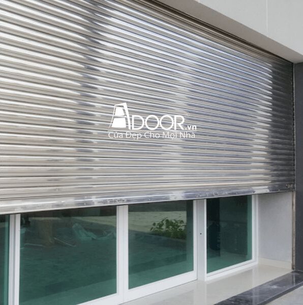 Mẫu cửa cuốn Đài Loan inox 304