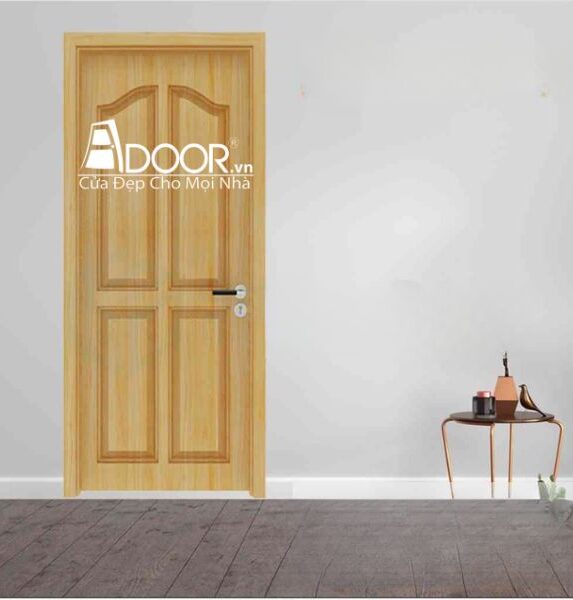 Mẫu cửa nhựa composite vân gỗ sáng