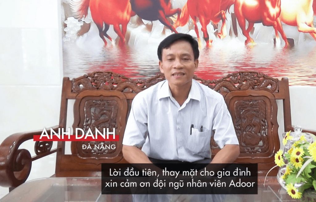 cảm nhận khách hàng tại đà nẵng về adoor