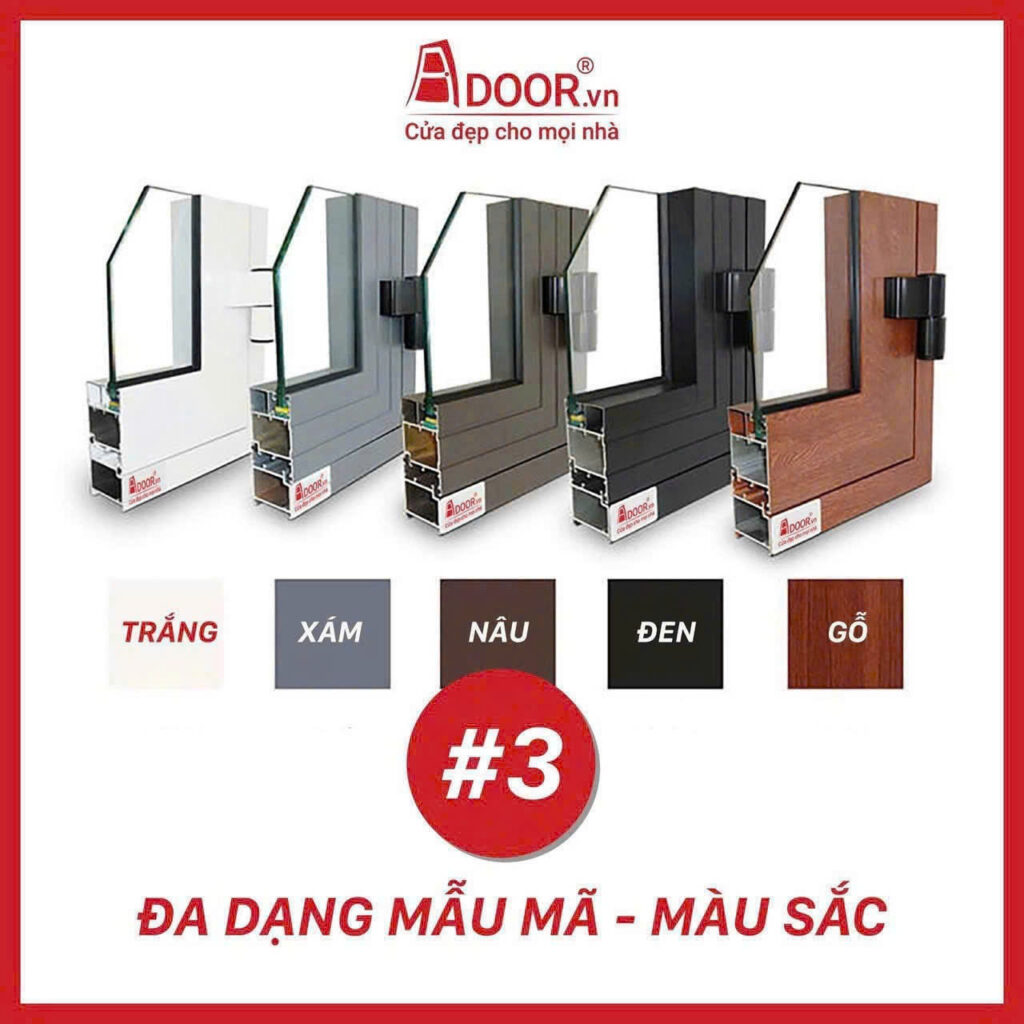 màu nhôm xinfga nhập khẩu quảng đông tại adoor