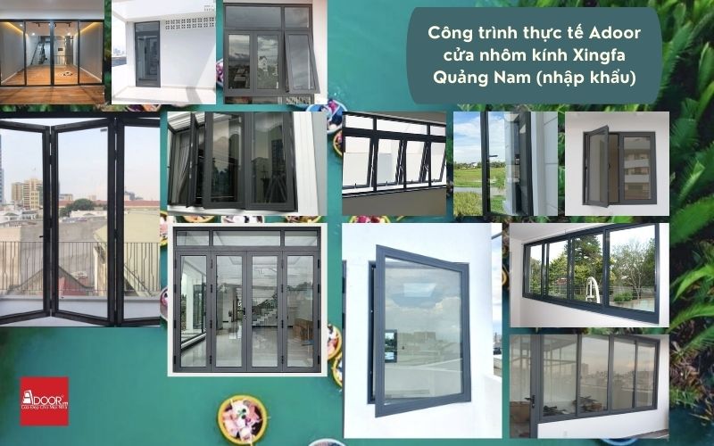Adoor tự hào góp phần tạo nên vẻ đẹp kiên cố cho các biệt thự ven sông Hoài bằng hệ thống cửa nhôm kính Xingfa Quảng Nam (nhập khẩu) đẳng cấp.