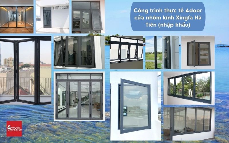 Ngôi biệt thự ven biển Hà Tiên trở nên bề thế và sang trọng hơn hẳn khi được Adoor lắp đặt hệ thống cửa nhôm kính Xingfa Hà Tiên (nhập khẩu).