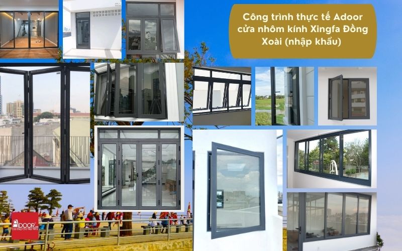 Hàng ngàn công trình thực tế đã thi công tại Đồng Xoài và trên toàn quốc