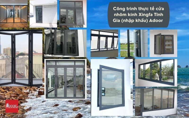 Adoor vừa hoàn thiện lắp đặt cửa nhôm kính Xingfa Tĩnh Gia (nhập khẩu) cho biệt thự biển, mang đến vẻ đẹp kiên cố giữa nắng gió xứ Thanh.