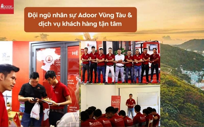 Đội ngũ nhân sự Adoor – Nâng tầm công trình cửa nhôm kính Xingfa Vũng Tàu (nhập khẩu)
