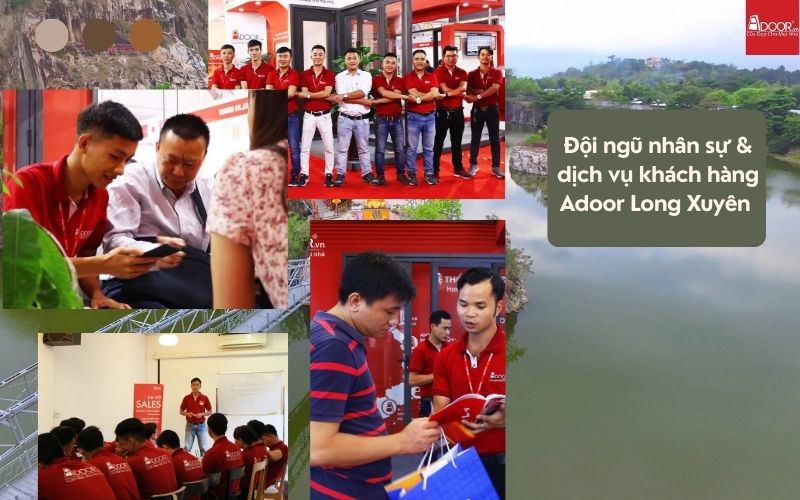 Đội ngũ thi công cửa nhôm kính Xingfa Long Xuyên (Nhập khẩu) Adoor chuyên nghiệp và giàu kinh nghiệm