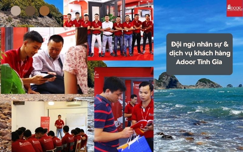 Các kỹ thuật viên lành nghề của Adoor trực tiếp thi công, đưa cửa nhôm kính Xingfa Tĩnh Gia (nhập khẩu) đạt độ tinh tế đến từng milimet.