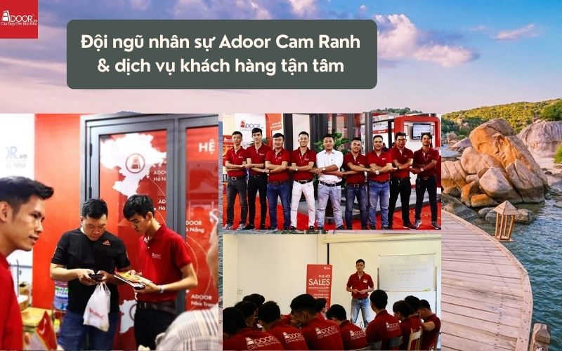 Những kỹ sư tận tâm của Adoor luôn sẵn sàng mang giải pháp lắp đặt cửa nhôm kính Xingfa Cam Ranh (nhập khẩu) tối ưu đến từng căn hộ ven vịnh.
