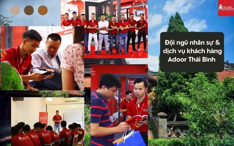 Những kỹ thuật viên tâm huyết từ Adoor trực tiếp khảo sát và thi công, mang đến bộ cửa nhôm kính Xingfa Thái Bình (nhập khẩu) tinh tế nhất.