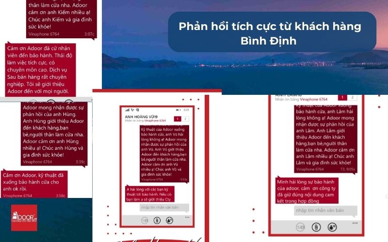 Phản hồi tích cực từ khách hàng
