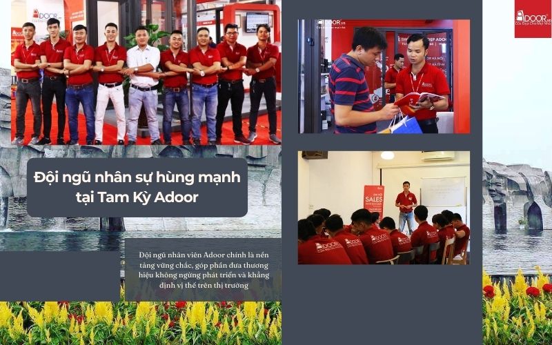 Những chuyên viên kỹ thuật của Adoor luôn tận tâm phục vụ, mang giải pháp cửa nhôm kính Xingfa Tam Kỳ (nhập khẩu) tối ưu đến từng công trình.