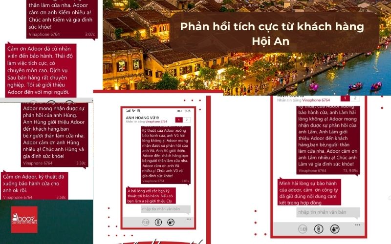 Phản hồi thực tế từ khách hàng sử dụng cửa nhôm kính Xingfa Hội An (Nhập khẩu) Adoor