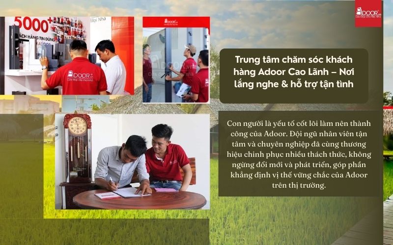 Chính sách bảo hành & chăm sóc sau bán hàng tại Cao Lãnh