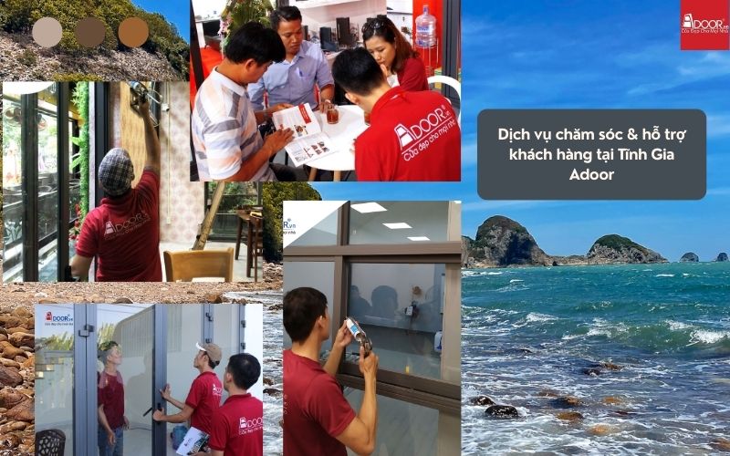 Adoor luôn có mặt kịp thời để bảo trì định kỳ, giúp hệ thống cửa nhôm kính Xingfa Tĩnh Gia (nhập khẩu) của bạn luôn sáng đẹp như mới.