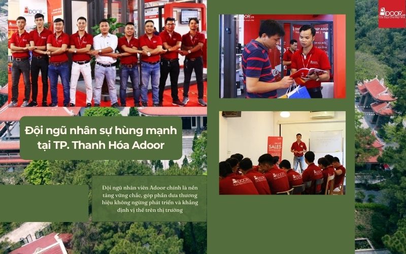 Những kỹ sư tài năng của Adoor luôn sẵn sàng tư vấn giải pháp đón gió trời thông minh qua dòng cửa nhôm kính Xingfa TP. Thanh Hóa (nhập khẩu).