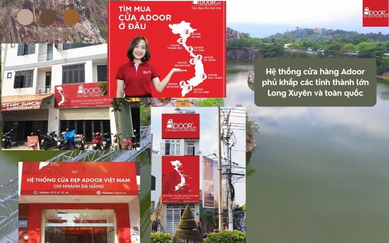 Mạng lưới đại lý cửa nhôm Xingfa Long Xuyên (An Giang) phủ rộng khắp miền Tây và các tỉnh trọng điểm