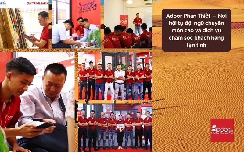 Kỹ thuật viên Adoor có tay nghề cao, chuyên môn đạt chuẩn quốc tế trong thi công cửa nhôm Xingfa Phan Thiết (Nhập khẩu)