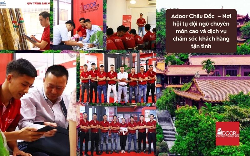 Đội ngũ thi công cửa nhôm kính Xingfa Châu Đốc (nhập khẩu) Adoor chuyên nghiệp và giàu kinh nghiệm