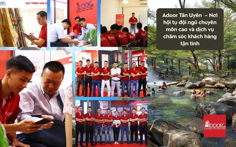 Những kỹ sư tâm huyết của Adoor luôn sẵn sàng tư vấn giải pháp đón ánh sáng tự nhiên qua dòng cửa nhôm kính Xingfa Tân Uyên (nhập khẩu) cao cấp.