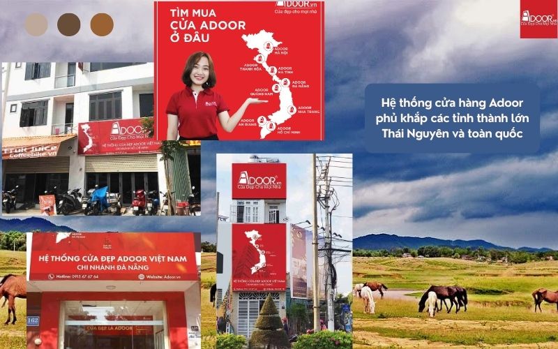 Hệ thống cung ứng cửa nhôm kính Xingfa Thái Nguyên (nhập khẩu) rộng khắp toàn quốc