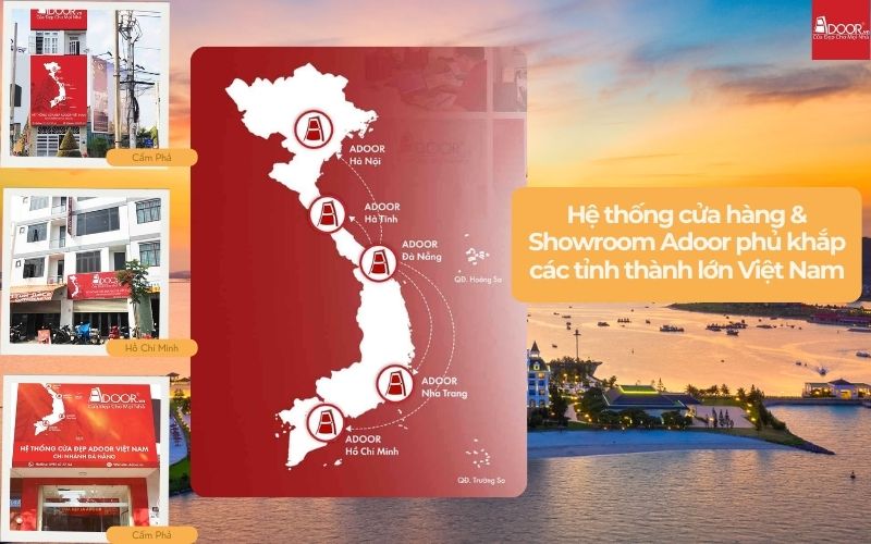 Mạng lưới phân phối chính ngạch tại Cẩm Phả và toàn quốc