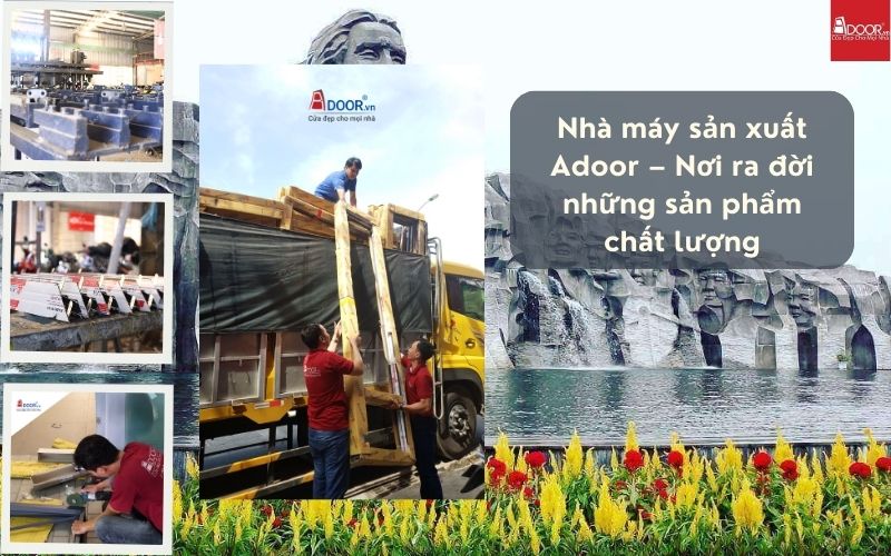 Xưởng sản xuất hiện đại của Adoor là nơi ra đời những bộ cửa nhôm kính Xingfa Tam Kỳ (nhập khẩu) sắc nét và tinh xảo trong từng chi tiết.