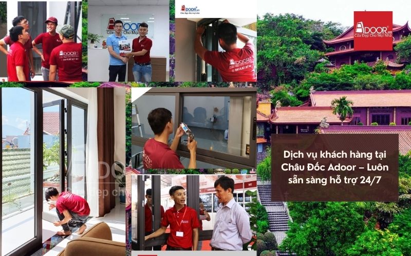 Bảo hành điện tử và dịch vụ hậu mãi tận tâm sau khi lắp đặt cửa nhôm kính Xingfa Châu Đốc (nhập khẩu) Adoor