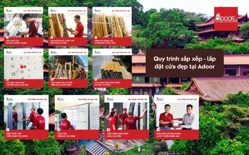 Quy trình thi công cửa nhôm kính Xingfa Châu Đốc (nhập khẩu) tại Adoor – nhanh gọn, minh bạch và đúng kỹ thuật