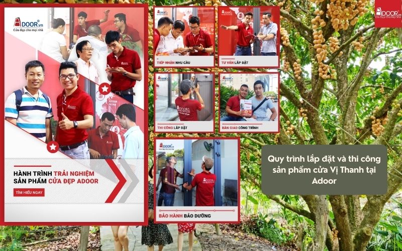 Adoor hỗ trợ khảo sát và báo giá trọn gói minh bạch, giúp gia chủ sở hữu cửa nhôm kính Xingfa Vị Thanh (nhập khẩu) với chi phí hợp lý nhất.